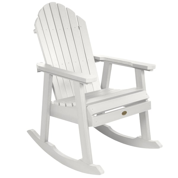 Highwood Usa Hamilton Rocking Chair Outdoor Furniture for Patio, Backyard, Garden AD-RKCH6-WHE - main